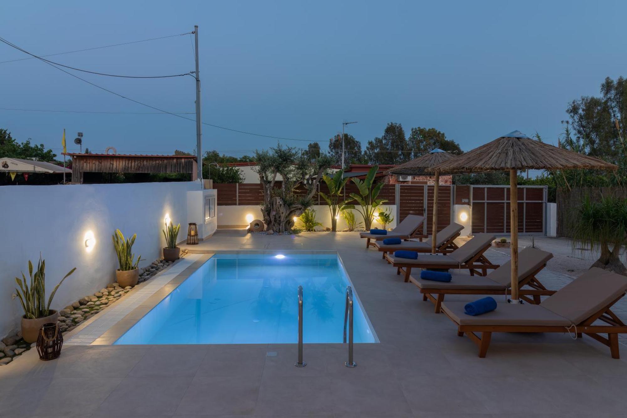 Summer Dream Villa Afántou Exterior foto