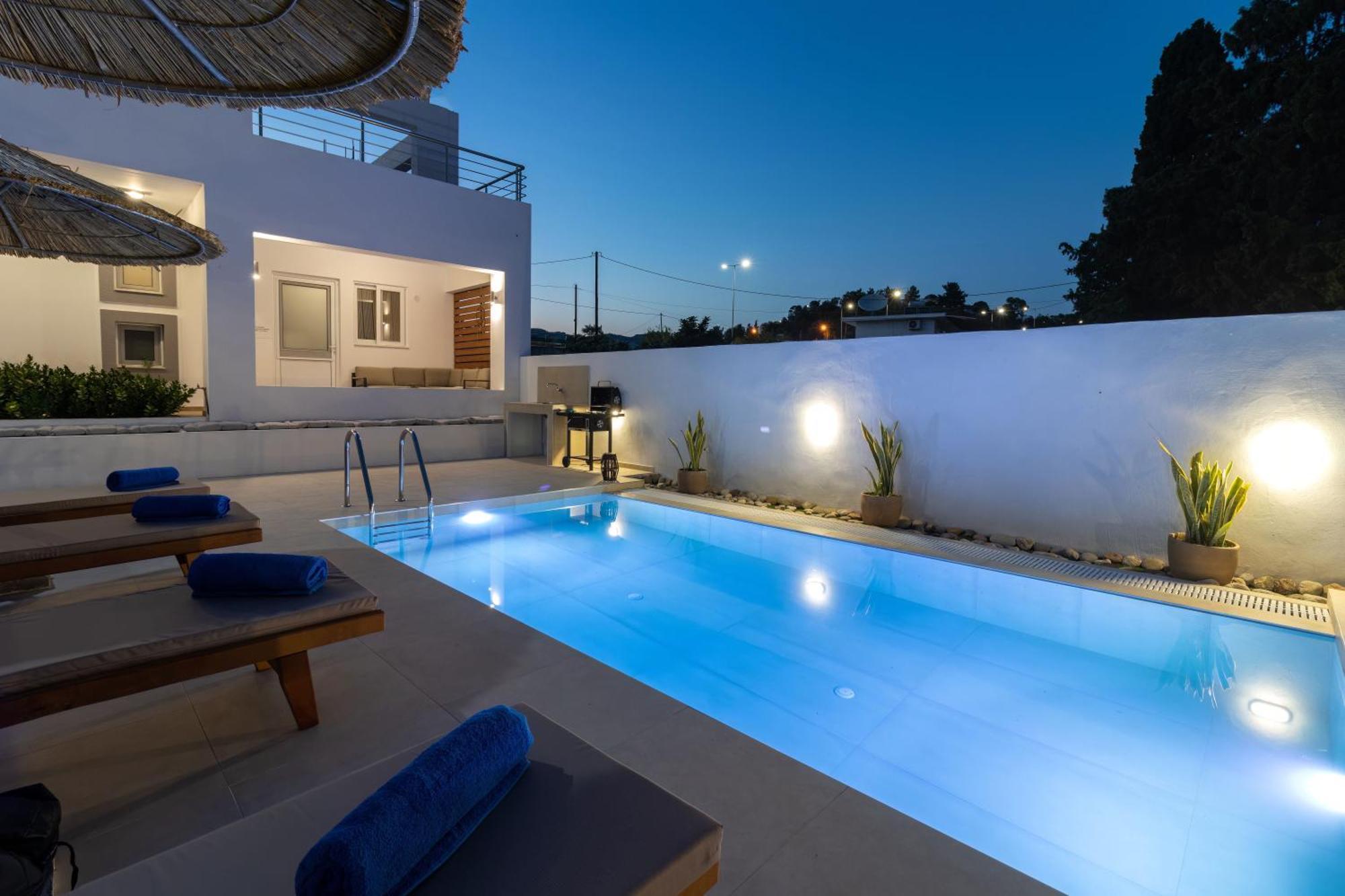 Summer Dream Villa Afántou Exterior foto