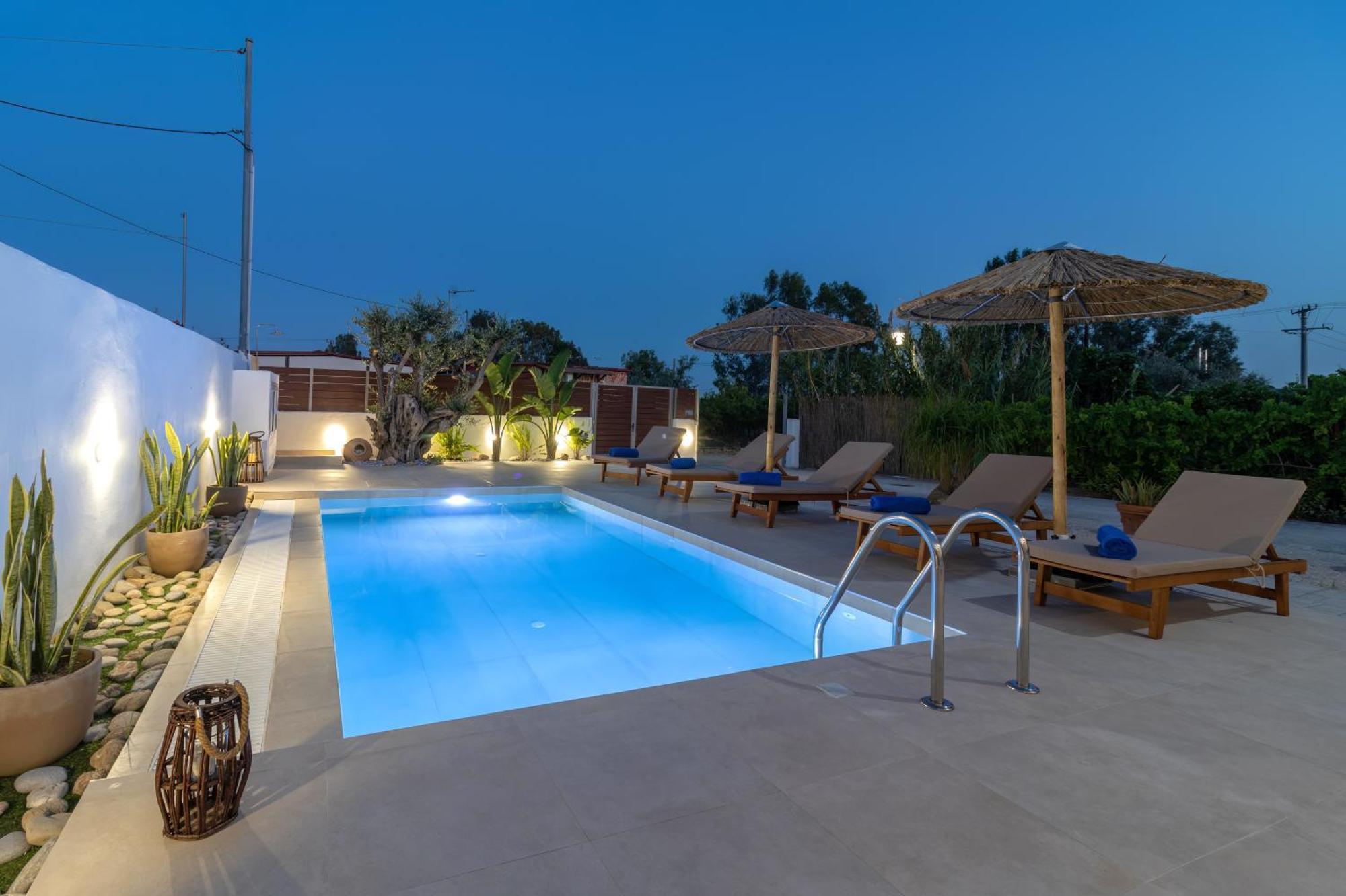 Summer Dream Villa Afántou Exterior foto