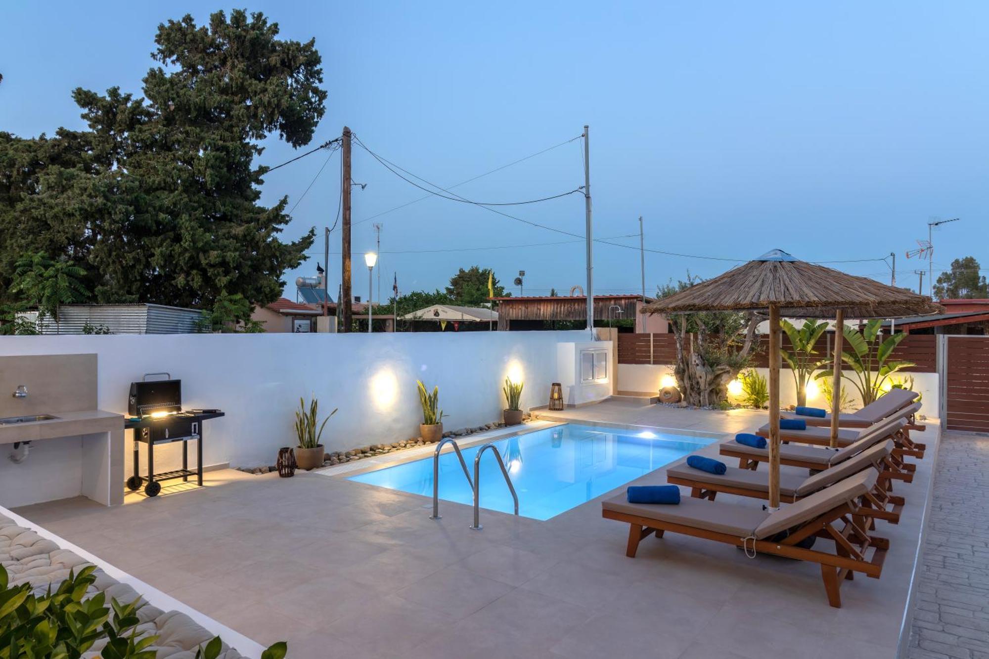 Summer Dream Villa Afántou Exterior foto